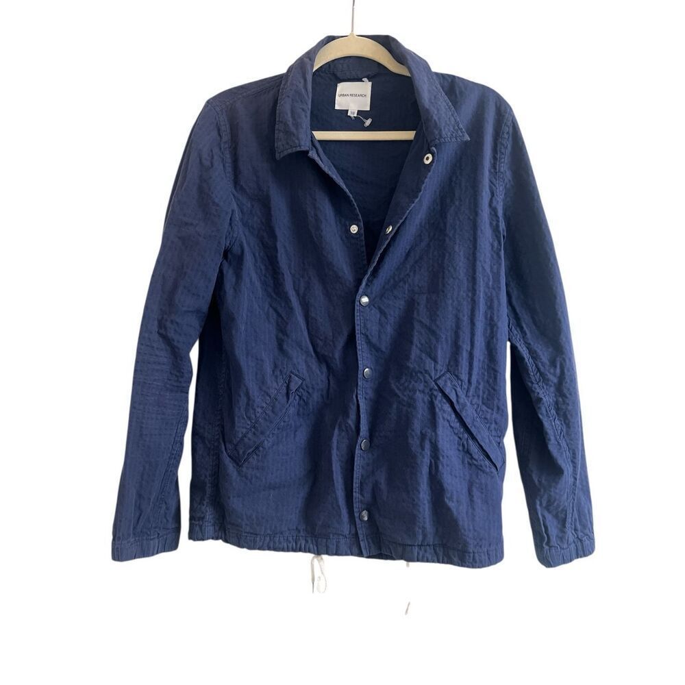 ✨Urban Research Men’s Navy Cotton Utility Sz 38 Jacket✨
